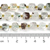 Natural Green Lodolite Quartz/Garden Quartz Beads Strands G-Q010-A18-01-5