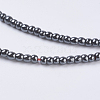 Non-magnetic Synthetic Hematite Beads Strands X-G-H1074-1-3