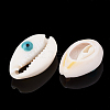 Natural Cowrie Shell Beads X-SHEL-S274-29A-1