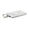 Non-Tarnish 304 Stainless Steel Pendants STAS-K216-48H-P-3