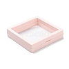 Square Transparent PE Thin Film Suspension Jewelry Display Box CON-D009-01A-04-2