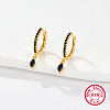 925 Sterling Silver Hoop Earring for Dangle Earrings NC3704-02-1