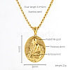304 Stainless Steel Pendant Necklaces FS-WG0CD66-06-1
