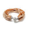 Glass Seed Beads Multi-strand Bracelets BJEW-H203-03S-02-2