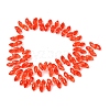 Crystal Glass Beads Strands GLAA-D033-40-4