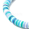 Handmade Polymer Clay Beaded Stretch Bracelets BJEW-JB07780-6