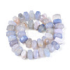 Natural Agate Beads Strands G-N356-01A-19-3