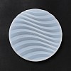 DIY Flat Round/Square Corrugated Cup Mat Silicone Molds SIMO-H009-02A-01-4