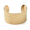 316L Surgical Stainless Steel Cuff Bangles BJEW-D454-01D-G-4