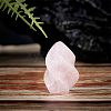 Torch Natural Rose Quartz Display Decorations DJEW-WH0042-08A-03-5