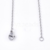 201 Stainless Steel Pendant Necklaces NJEW-T009-JN148-40-1-3