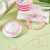 5 Rolls Round Elastic Crystal Thread EW-TA0001-11A-4