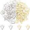 100Pcs 2 Colors 201 Stainless Steel Charms STAS-UN0030-50-1
