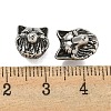 Animal 304 Stainless Steel Beads STAS-E214-11AS-12-3