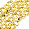 Fashionable 304 Stainless Steel Double Link Chain Necklaces STAS-A028-N058G-2