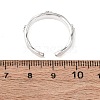 Brass Micro Pave Cubic Zirconia Cuff Rings RJEW-P172-01A-P-3
