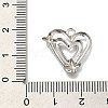 Anti-Tarnish 304 Stainless Steel Pendants STAS-U031-10P-3