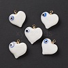 Handmade Evil Eye Lampwork Pendants LAMP-M015-03E-1
