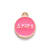 Alloy Enamel Pendants ENAM-S124-01A-03A-3