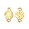 Rack Plating Alloy Connector Charms FIND-I036-48MG-1