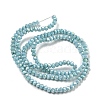 Opaque Baking Paint Glass Beads Strands DGLA-F002-03A-3