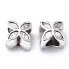 Tibetan Style Alloy European Beads TIBE-S319-127AS-RS-1