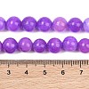 Natural Dyed White Jade Beads Strands GG-CBAEB22-B01-8mm-11-4