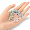2 Strand Transparent Glass Beads Strands GLAA-YW0001-54-5