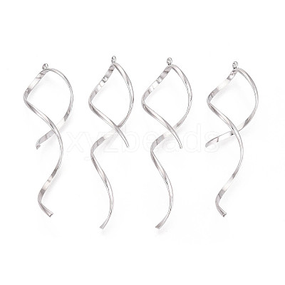 Non-Tarnish 304 Stainless Steel Pendants STAS-Z086-03P-1