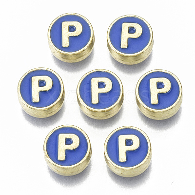 Alloy Enamel Beads LS-X-ENAM-S122-028P-NR-1