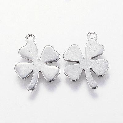 Tarnish Resistant 201 Stainless Steel Pendants STAS-F088-15P-1