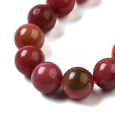 Dyed Natural Malaysia Jade Beads Strands G-G021-02C-17-1