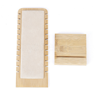 Bamboo Necklace Display Stand NDIS-E022-04-1