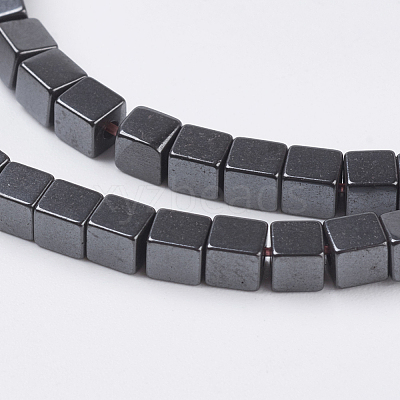 Non-Magnetic Synthetic Hematite Beads Strands G-H1077-1-1