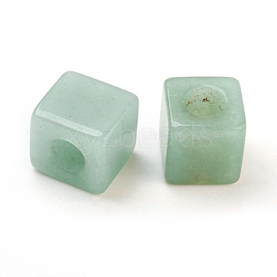 Natural Green Aventurine European Beads G-F580-B03-1