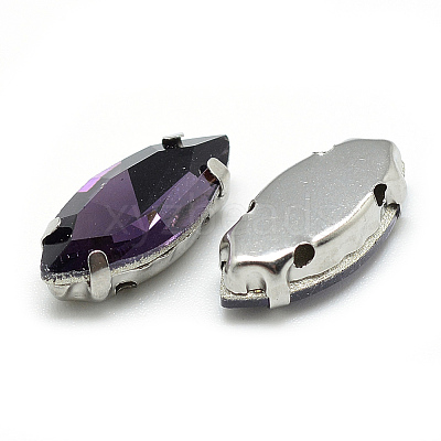 Sew on Rhinestone RGLA-T034-4x8mm-17-1