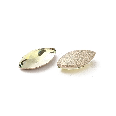 Glass Rhinestone Cabochons RGLA-P037-09A-D337-1
