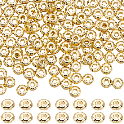 Brass Beads KK-BBC0021-17B-1