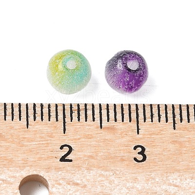 Glass Cat Eye Seed Beads GLAA-V001-6mm-1
