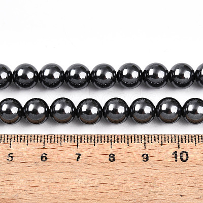 Baking Paint Pearlized Glass Pearl Bead Strands HY-N002-8mm-A02-1