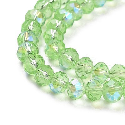 Electroplate Glass Beads Strands EGLA-A034-T6mm-L17-1