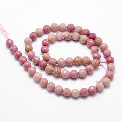 Natural Rhodonite Beads Strands G-D840-16-10mm-1