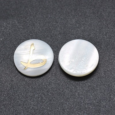 Shell Cabochons SSHEL-E568-B-1
