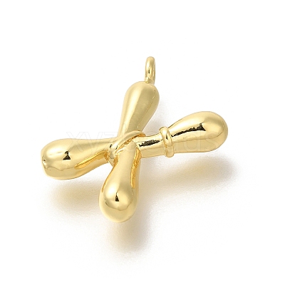 Rack Plating Brass Pendants KK-I722-08G-X-1