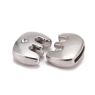Letter Slider Beads for Watch Band Bracelet Making ALRI-O012-E-NR-1