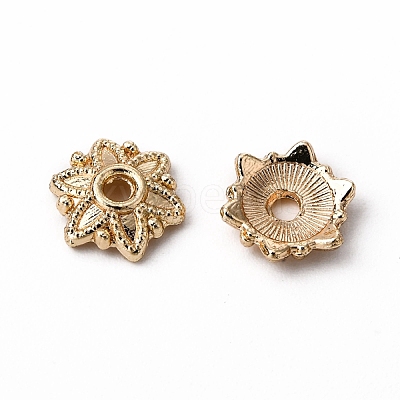 Brass Bead Caps KK-WH0035-52-1