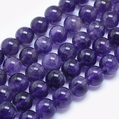 Natural Amethyst Beads Strands LS-G-E481-03-10mm-1