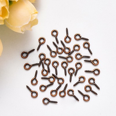Iron Screw Eye Pin Peg Bails IFIN-E561Y-R-1