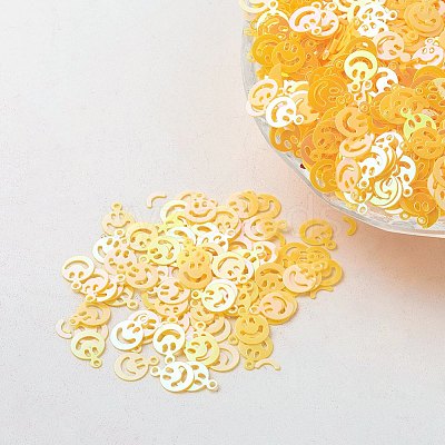 Ornament Accessories Plastic Paillette/Sequins Beads X-PVC-E001-13-RC02-1