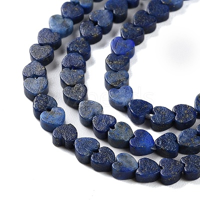 Dyed Natural Lapis Lazuli Beads Strands G-M403-A30-01-1